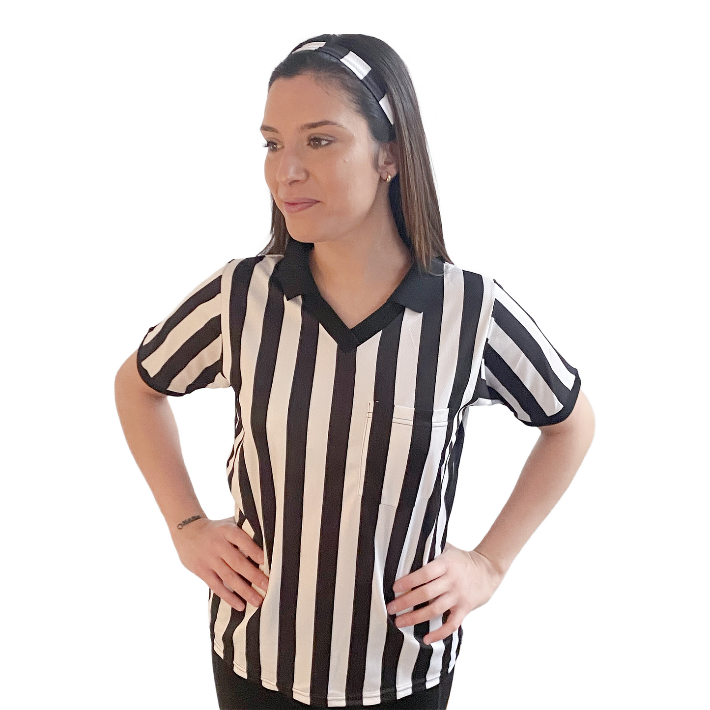 Women's Short Sleeve Lacrosse Referee Jersey