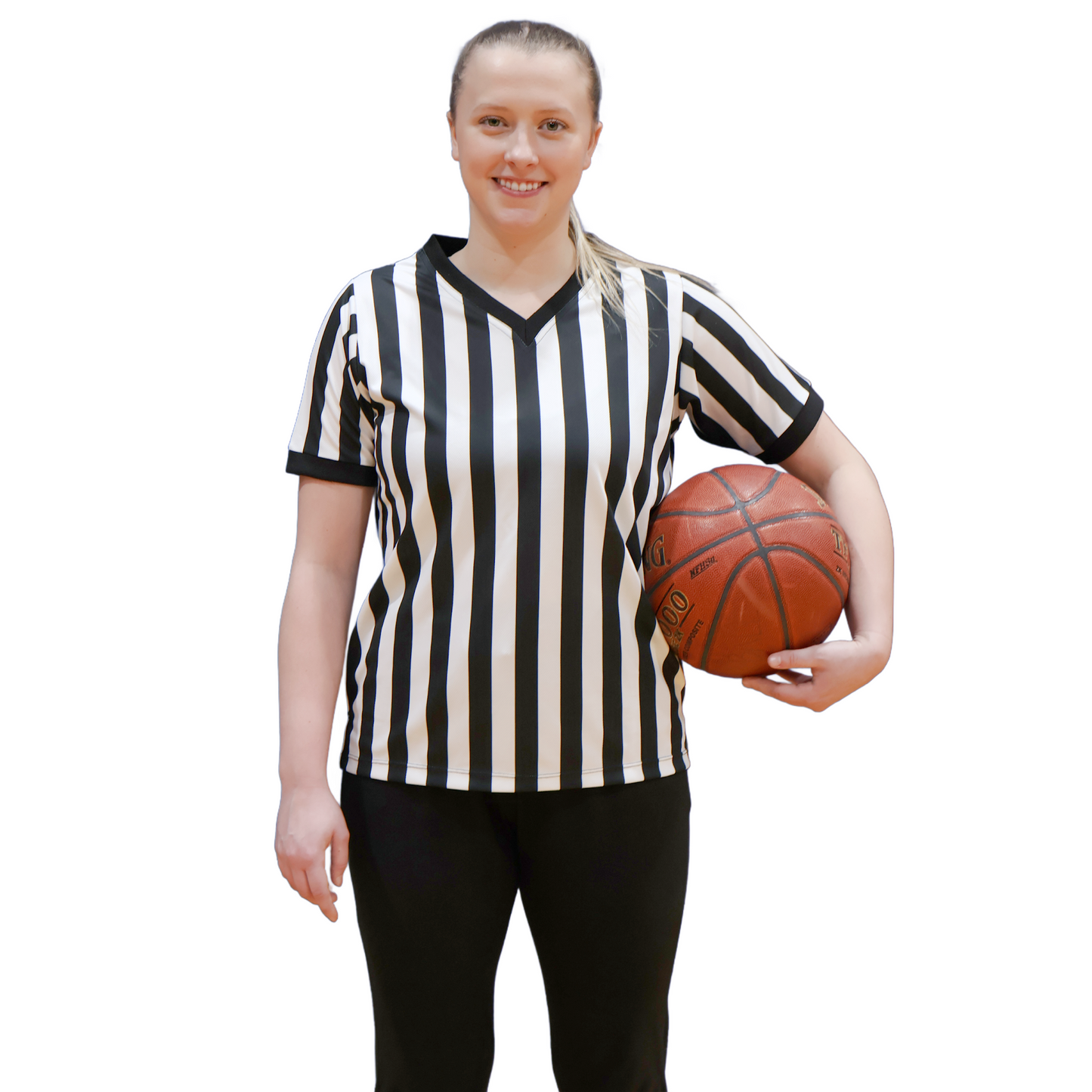 Women's Short Sleeve Basketball Referee Jersey