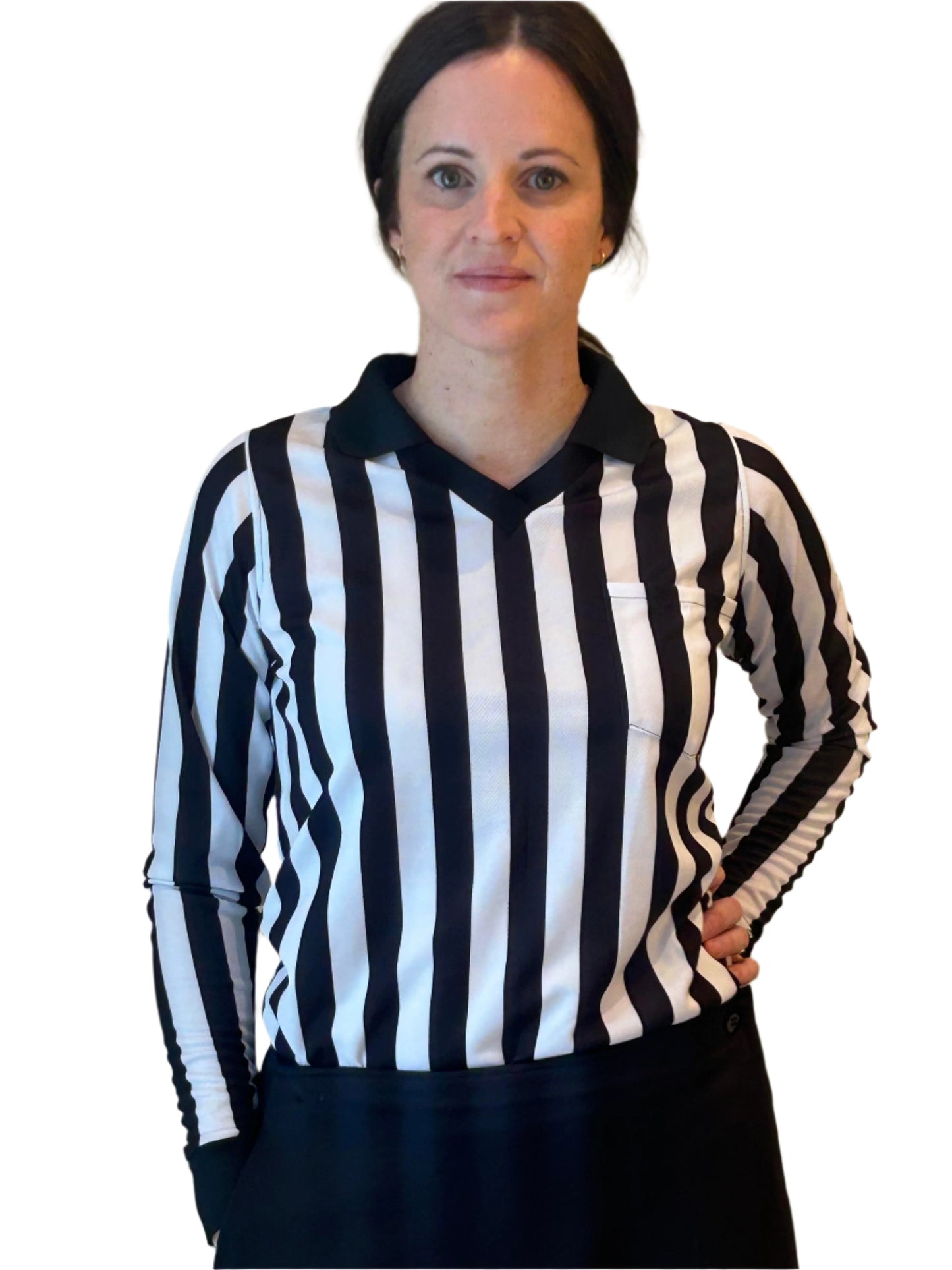 Women's Long Sleeve Lacrosse Referee Jersey