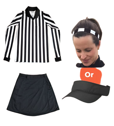 Women's Referee Uniform- Long Sleeve Package