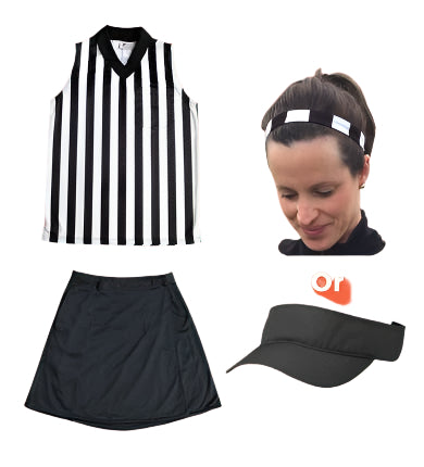 Women's Referee Uniform - Sleeveless Package
