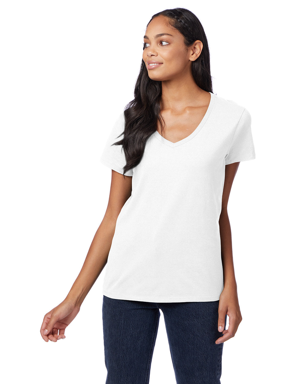 Ladies' Perfect-T V-Neck T-Shirt (From our Sustainability Partner)