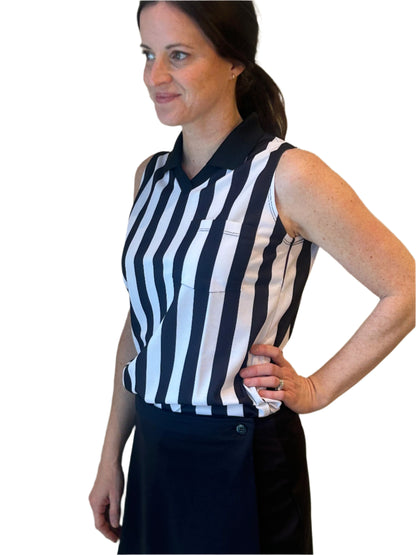 Women's Sleeveless Lacrosse Referee Jersey