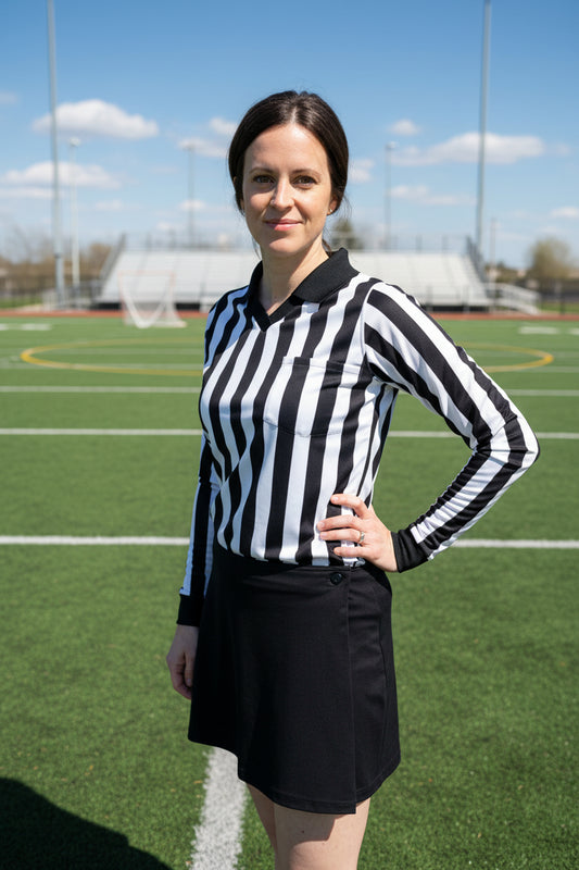 Women's Long Sleeve Lacrosse Referee Jersey