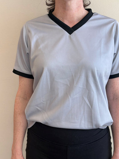 Women's Basketball Referee Jersey - Gray
