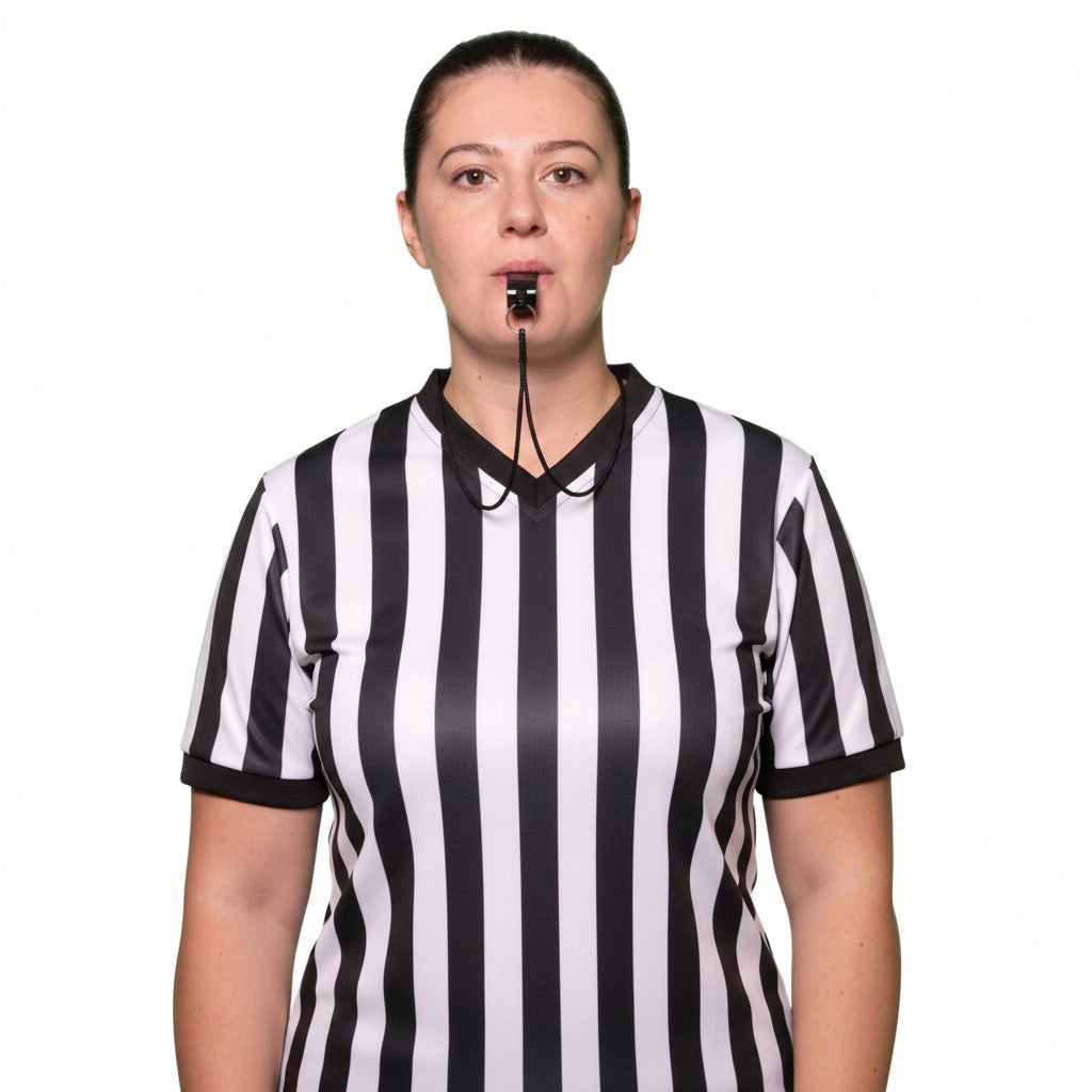 Women's Short Sleeve Basketball Referee Jersey