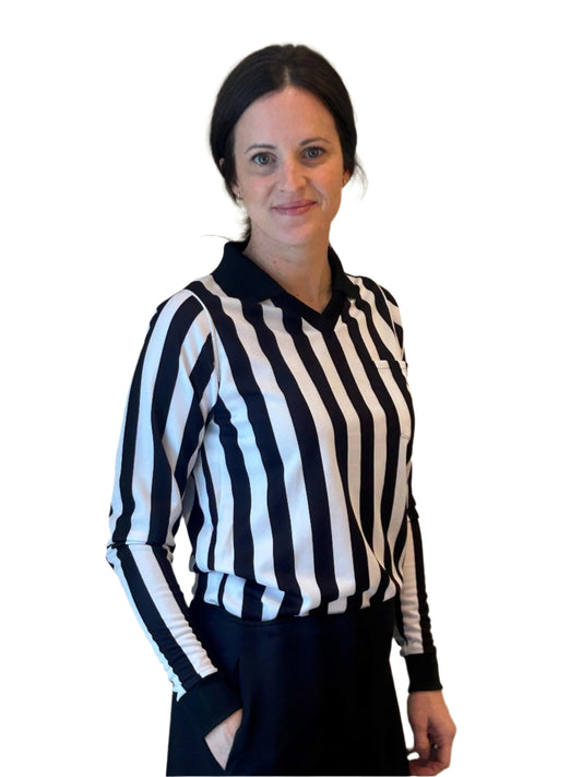 Women's Long Sleeve Lacrosse Referee Jersey